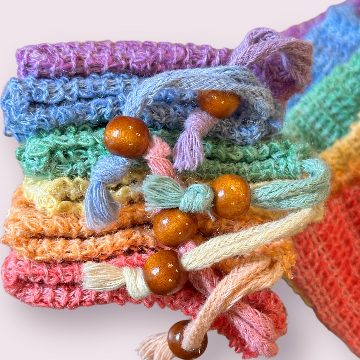 Soap Saver Bags Rainbow Set of 6