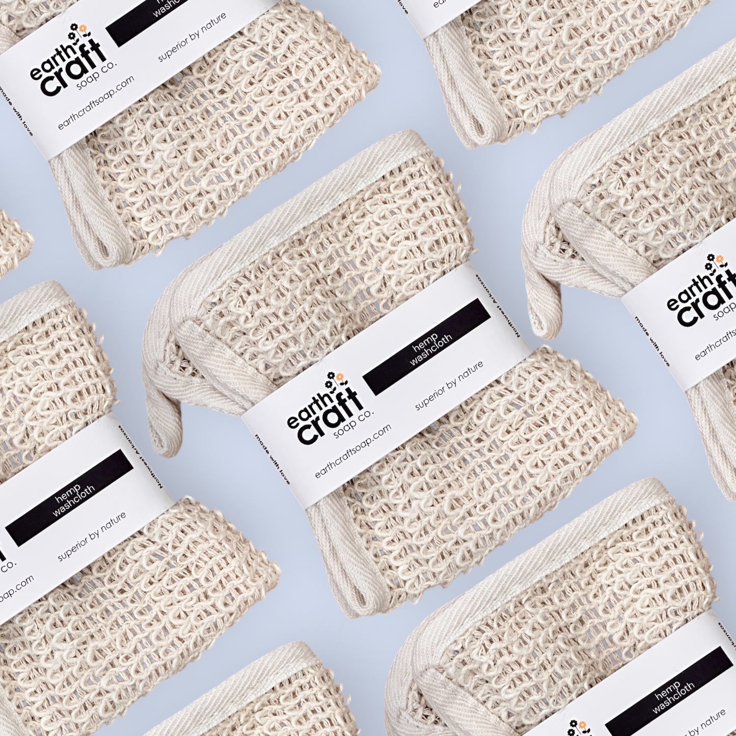 Natural Hemp Exfoliating Washcloth