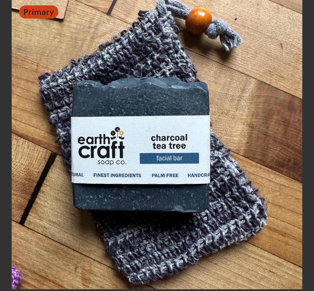 Acne Detox Soap Charcoal Tea Tree Soap Bar - All Natural | Vegan | Palm Free | Cold Process Soap
