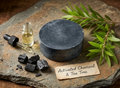 Handmade Activated Charcoal and Tea Tree Soap for Acne by Earthcraft Soap Co.