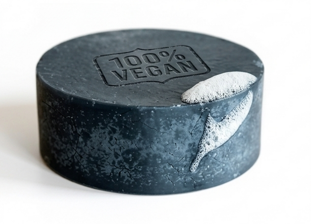 Handmade Activated Charcoal and Tea Tree Soap for Acne by Earthcraft Soap Co.