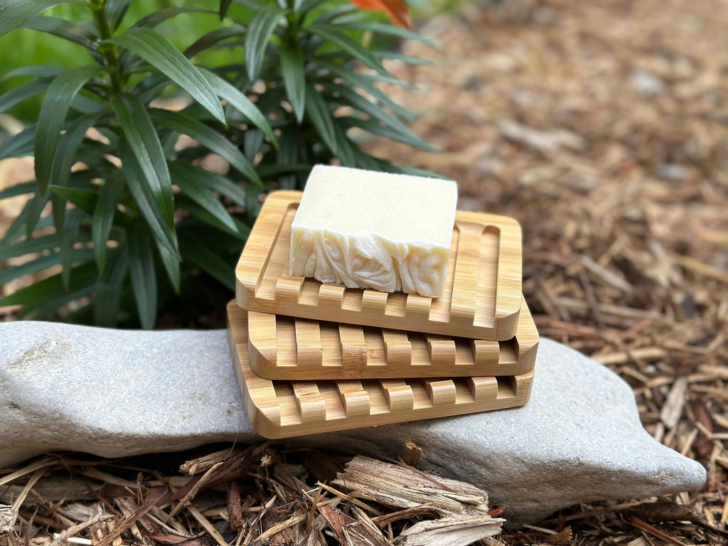 Bamboo Wood Soap Dish