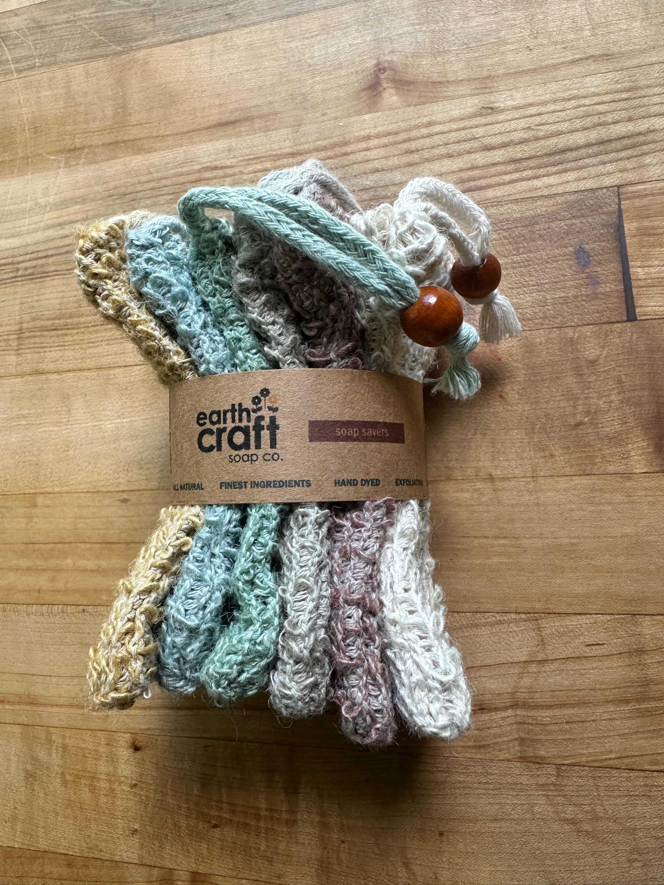 Soap Saver Bags Earthtone Set of 6