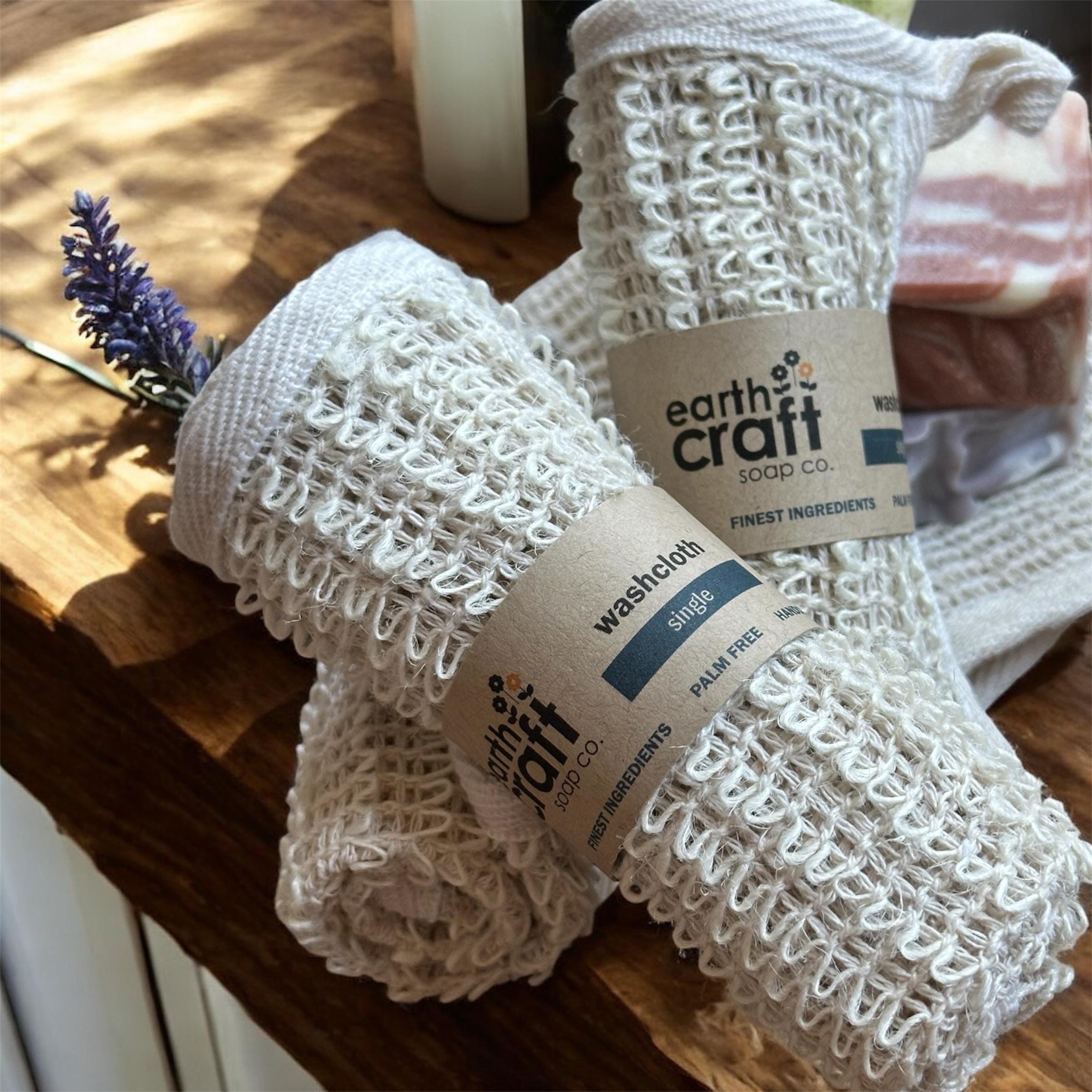 Natural Hemp Exfoliating Washcloth