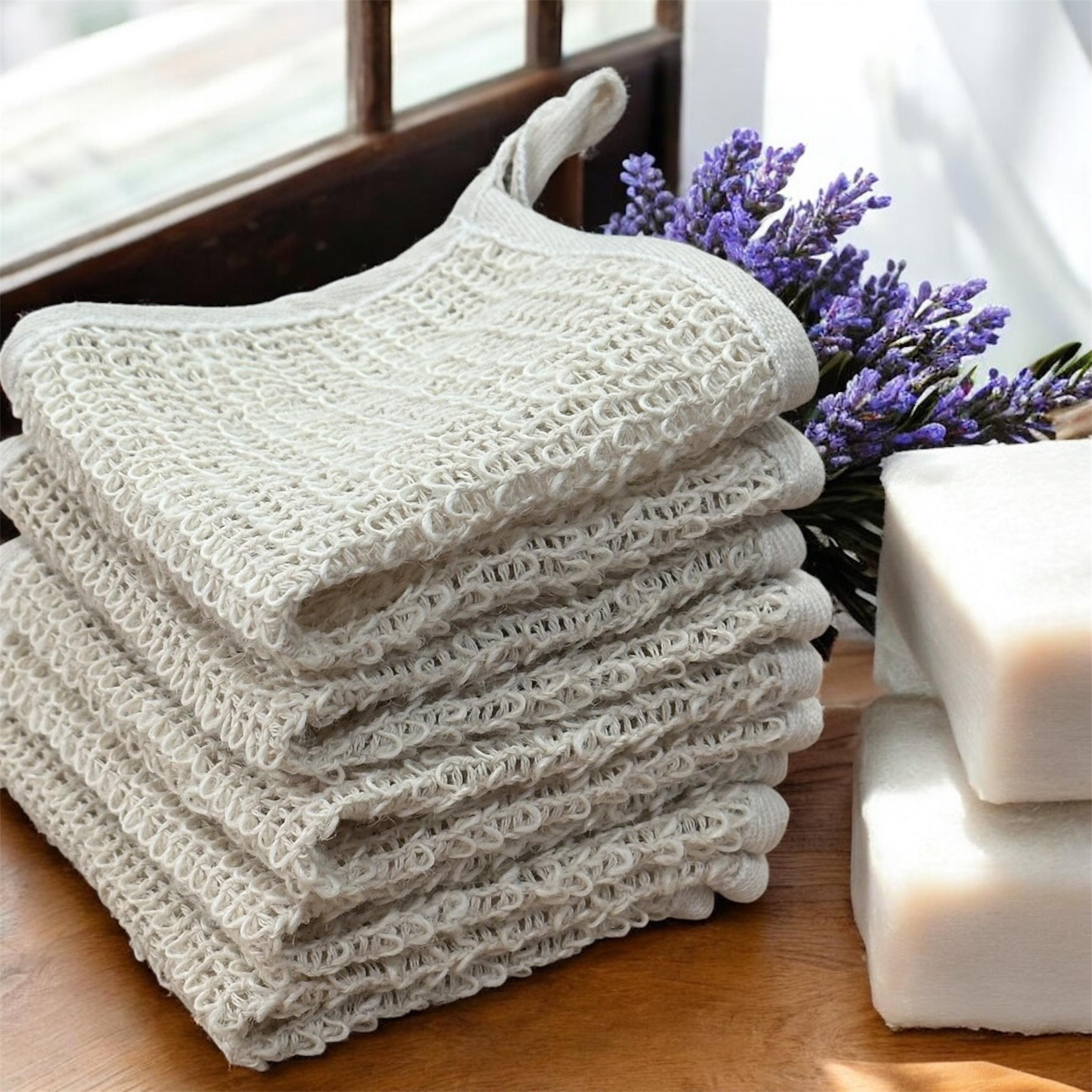 Natural Hemp Exfoliating Washcloth