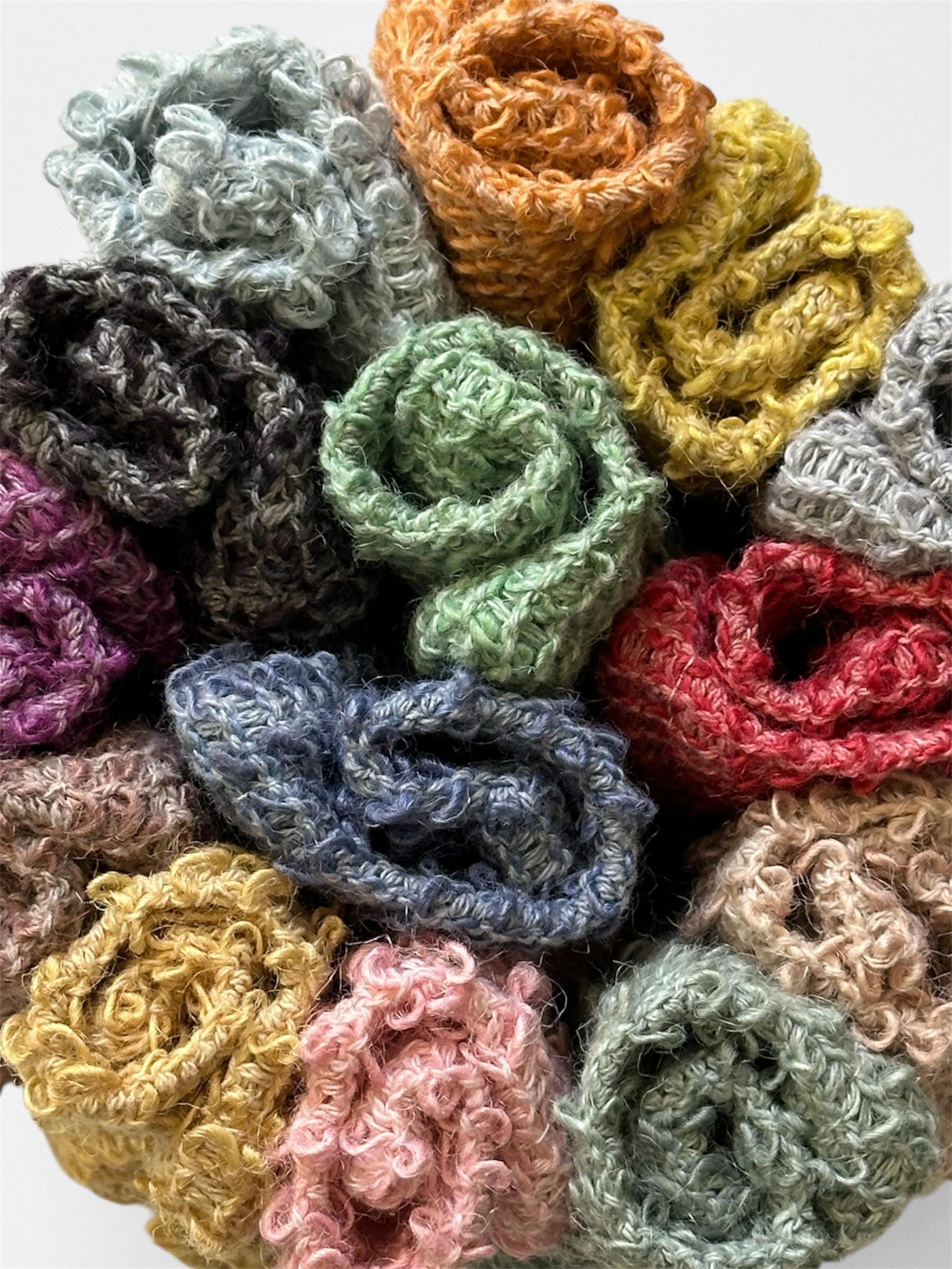 Hand-Dyed Exfoliating Soap Saver Bag – Choose your color