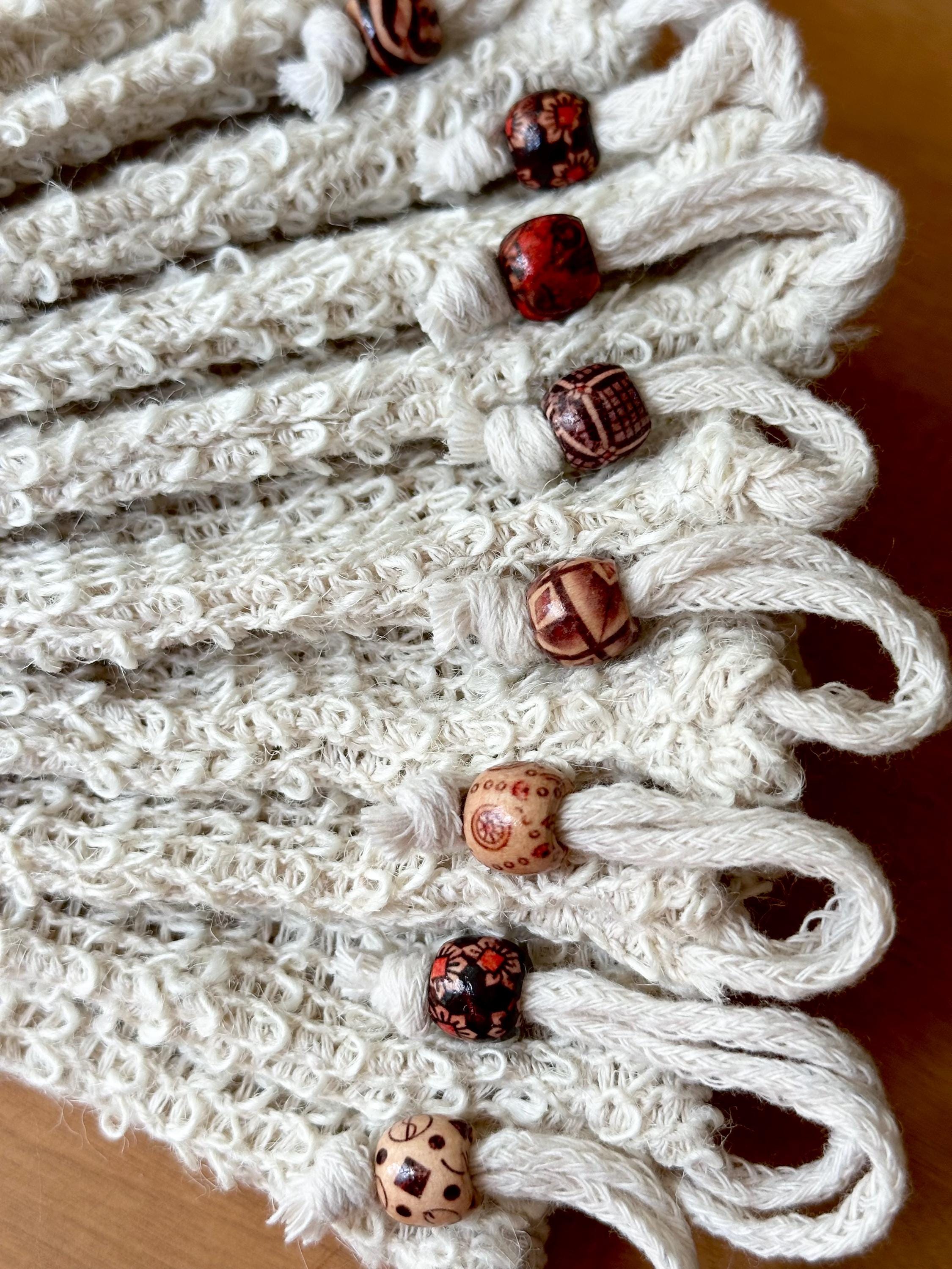 eco friendly soap saver bag with decorative bead