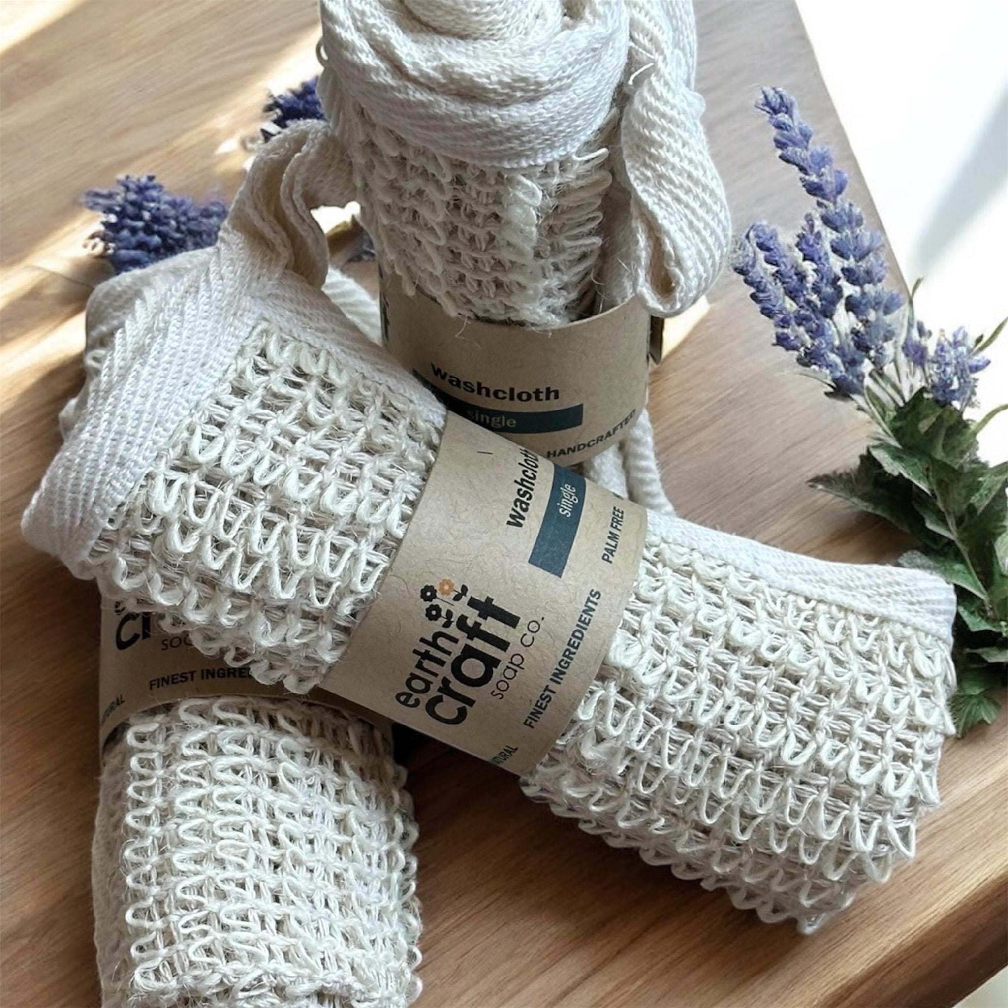 Natural Hemp Exfoliating Washcloth