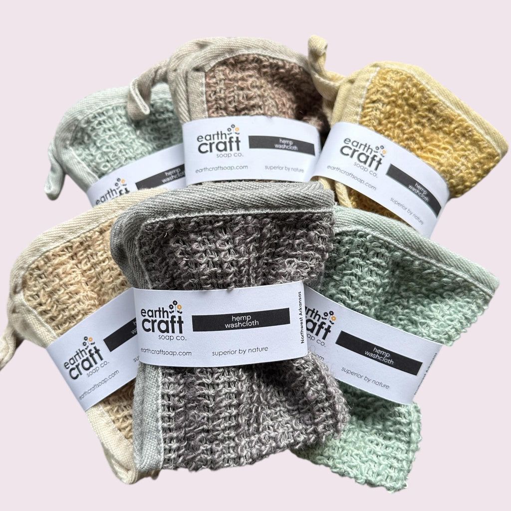 Earthtone Set of 6 Exfoliating Washcloths