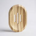 Eco-Friendly Bamboo Soap Dish: Self-Draining, Zero Waste