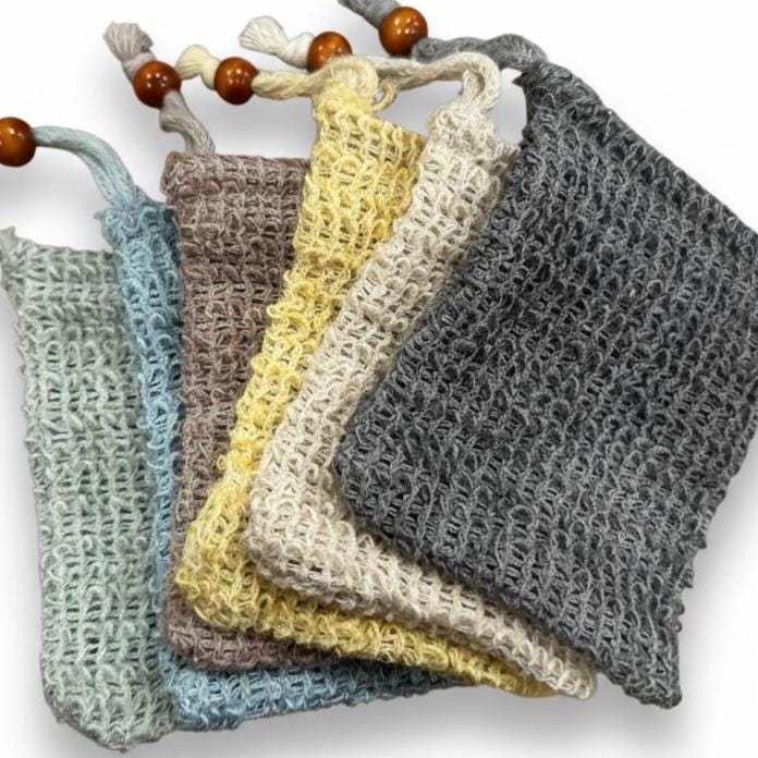 Soap Saver Bags Earthtone Set of 6