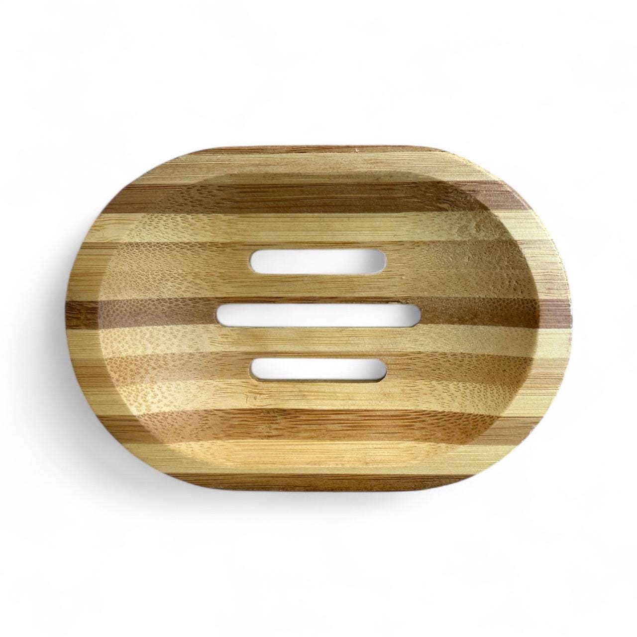 Eco-Friendly Bamboo Soap Dish: Self-Draining, Zero Waste