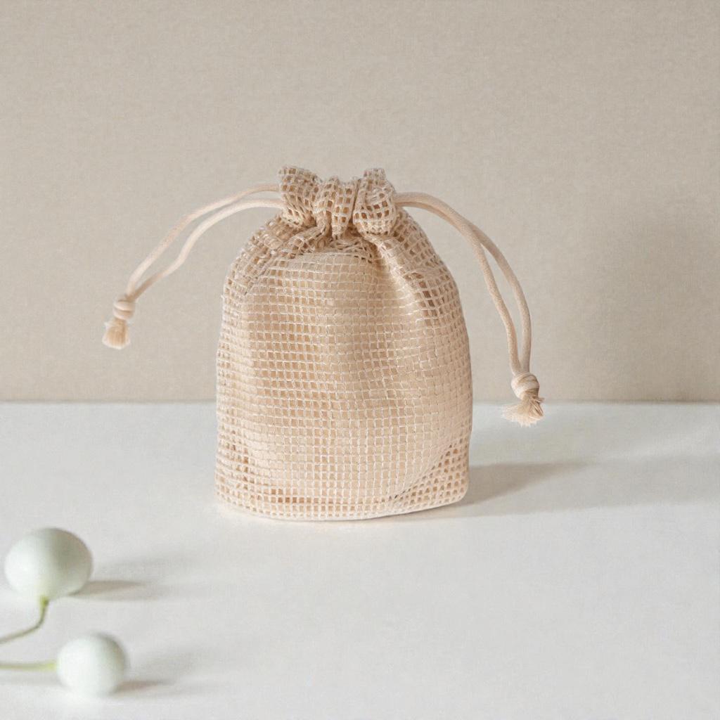 Bamboo Reusable Cotton Rounds | Eco-Friendly Makeup Remover Pads (Set of 5)