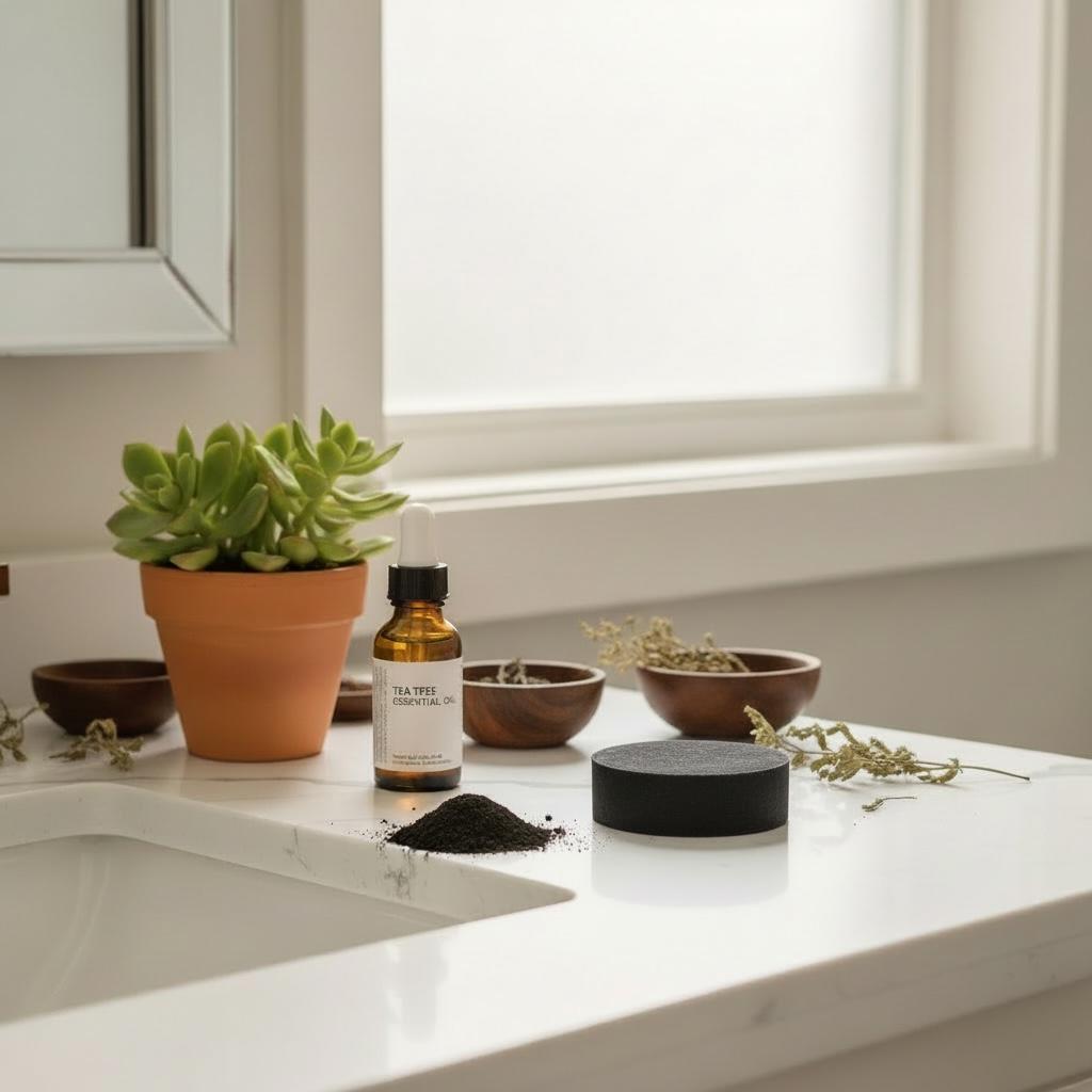 Handmade Activated Charcoal and Tea Tree Soap for Acne by Earthcraft Soap Co.