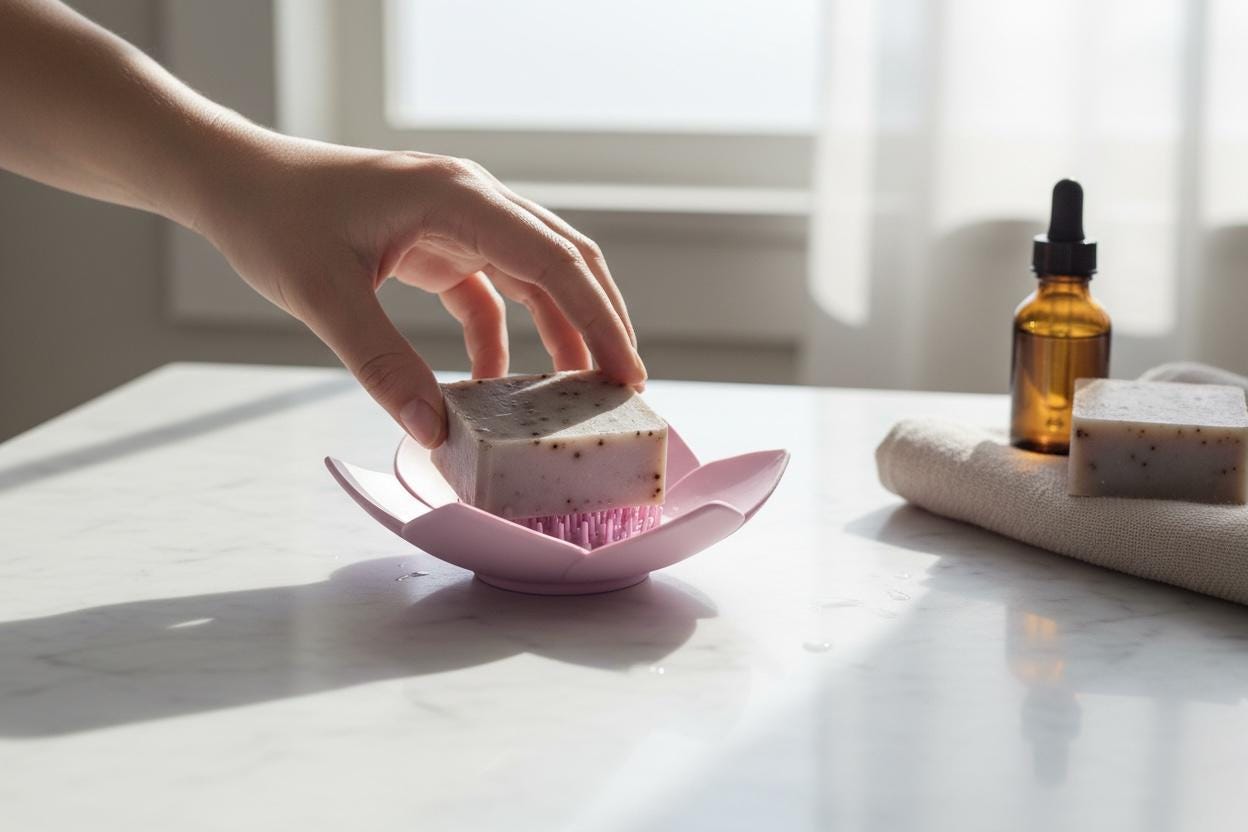 soap holder for bar soap bathroom sink