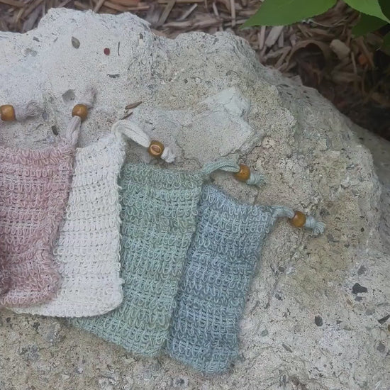 Soap Saver Bags Earthtone Set of 6